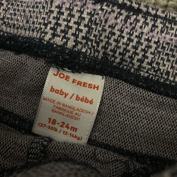 Purple gingham toddler girl’s pants 👖 - Picture 3 of 3